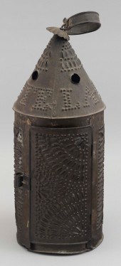RARE PAUL REVERE-STYLE PIERCED
