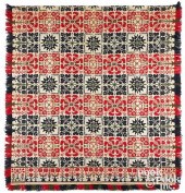 RARE PENNSYLVANIA ABC JACQUARD