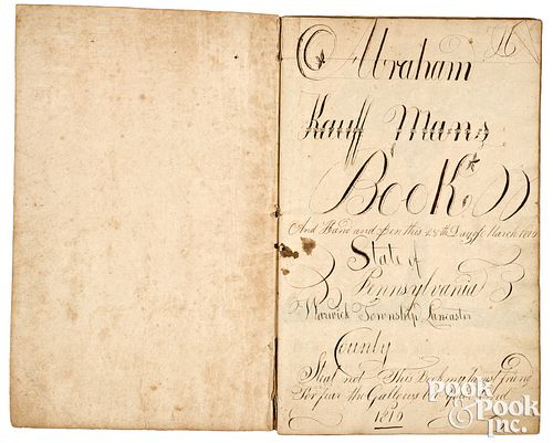 RARE PENNSYLVANIA BOOK OF