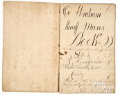 RARE PENNSYLVANIA BOOK OF WATE