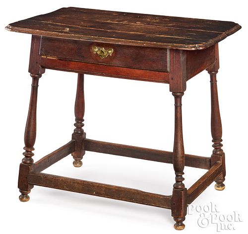 RARE PENNSYLVANIA QUEEN ANNE WALNUT