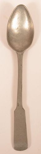 RARE PETER DERR PEWTER FIDDLE