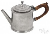 RARE PHILADELPHIA PEWTER TEAPO
