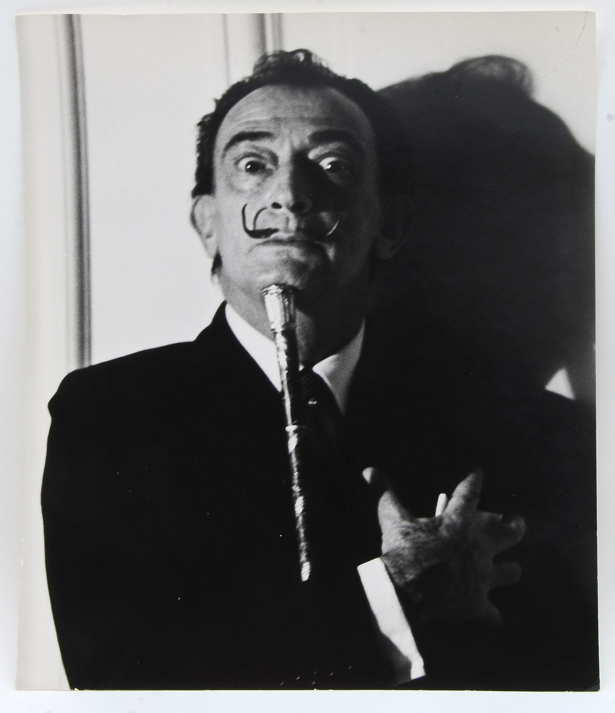 RARE PHOTOGRAPH OF SALVADOR DALI BY