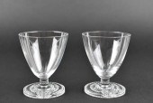 RARE PR. LALIQUE WINE GLASSES