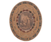 RARE QUILL WORK<br>Rare oval q