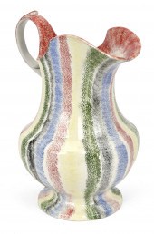 RARE RAINBOW SPATTERWARE PITCH