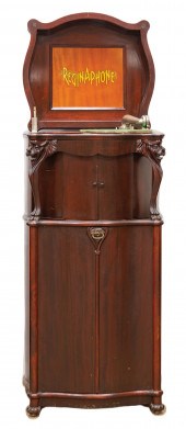 RARE REGINAPHONE Early 20th ce