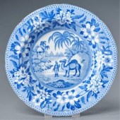 RARE RILEY'S BLUE & WHITE PLAT