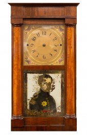 RARE RODNEY BRACE SHELF CLOCK