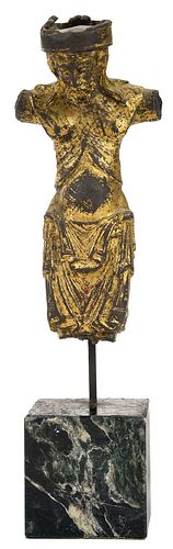 RARE ROMANESQUE CRUCIFIX