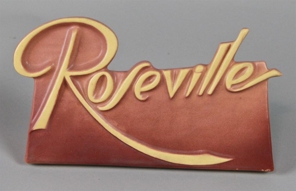 RARE ROSEVILLE POTTERY DEALER'S