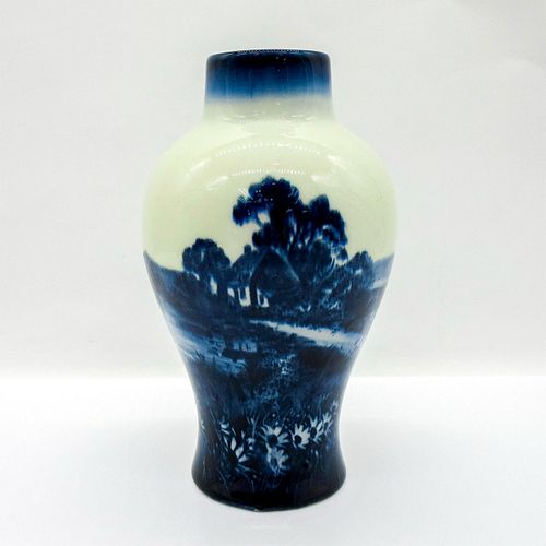 RARE ROYAL DOULTON BLUE FLAMBE