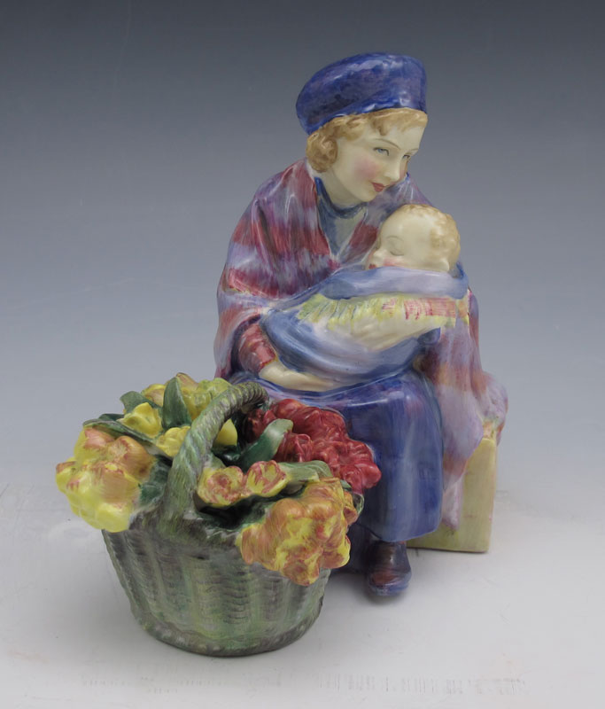RARE ROYAL DOULTON ''CURLY KNOB''
