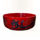 RARE ROYAL DOULTON FLAMBE BOWL