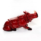 RARE ROYAL DOULTON FLAMBE FIGU