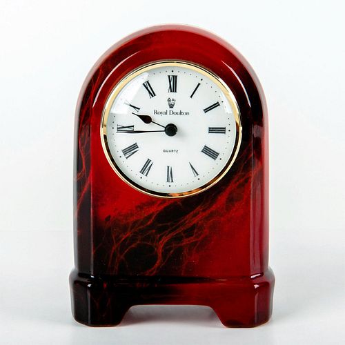 RARE ROYAL DOULTON FLAMBE MANTEL