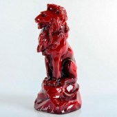 RARE ROYAL DOULTON FLAMBE STUD