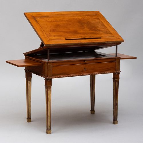 RARE RUSSIAN BRASS-MOUNTED MAHOGANY