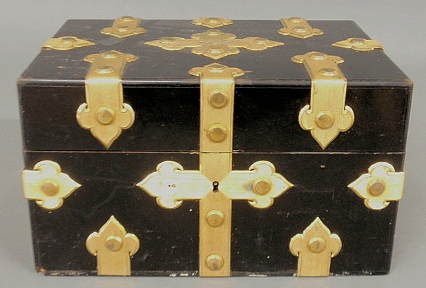 Rare Russian ebony ambassador's box