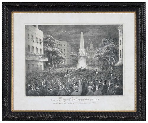 RARE SAVANNAH PRINT - FLAG OF