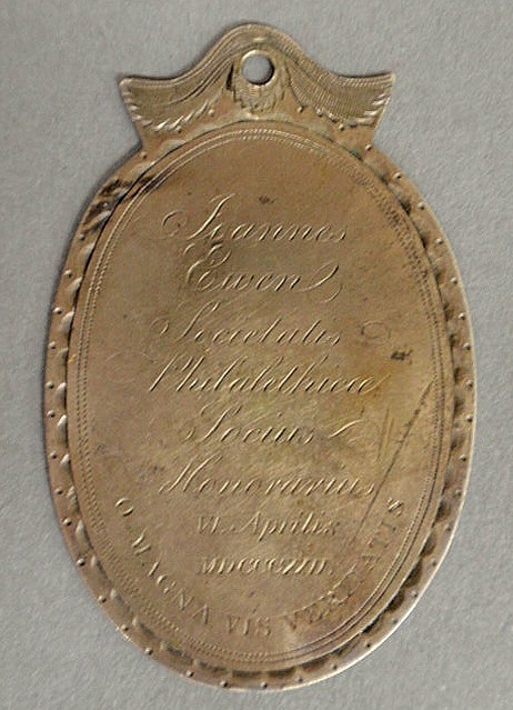 Rare Scottish silver 1822 Societies
