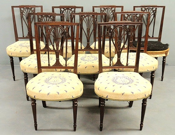 Rare set of eight Philadelphia