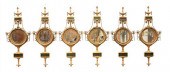 RARE SET OF SIX NEOCLASSIC STY