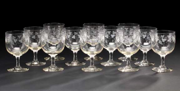 Rare Set of Twelve Edwardian