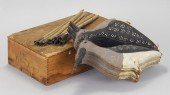 RARE SET OF TWELVE TIN FOLDING