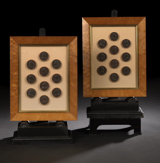Rare Set of Twenty Napoleon III