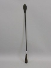 RARE SIGNED WHALING LANCE. 19T