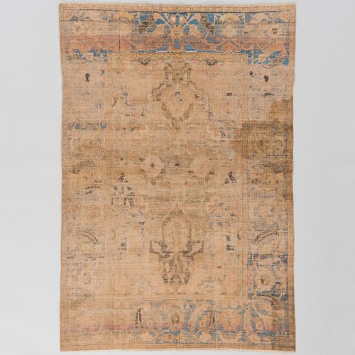 RARE SILK AND METAL THREAD