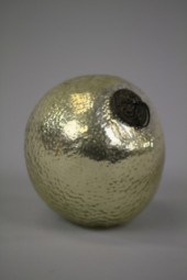RARE SILVER ORANGE KUGEL Germa