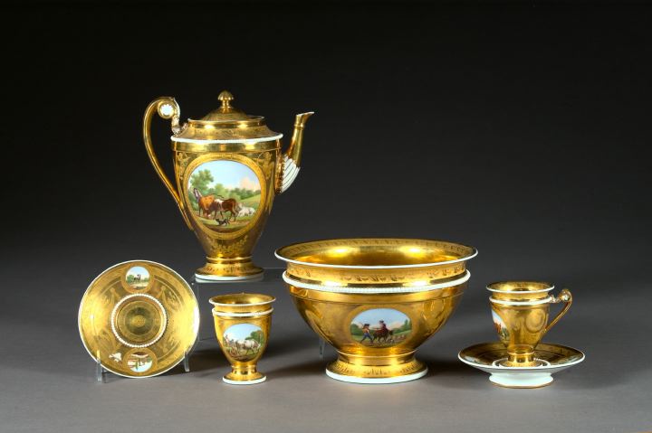 Rare Six-Piece Neppel, Paris,