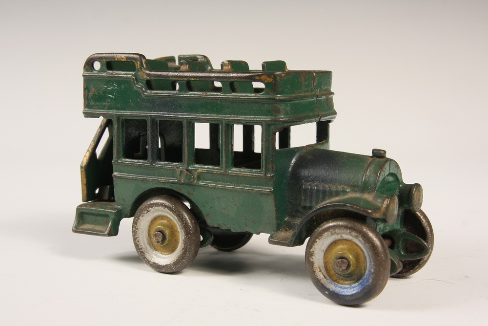 RARE SIZED KENTON CAST IRON TOY BUS