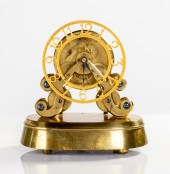 RARE SKELETON TIMEPIECE, JOHN