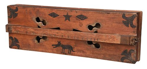 RARE SOUTHERN FOLK ART PAINT