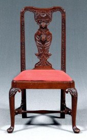 Rare Southern Queen Anne side