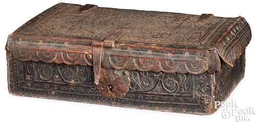 RARE SPANISH COLONIAL TOOLED