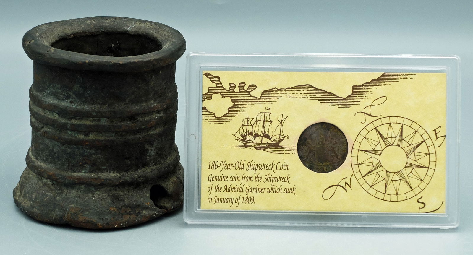RARE SPANISH SIGNAL CANNON FOUND IN