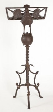 Rare Spanish Wrought Iron Miss