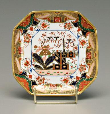 Rare Spode plate: square with