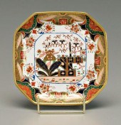 Rare Spode plate: square with