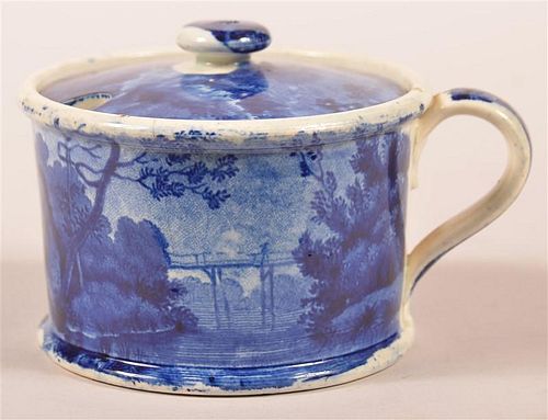 RARE STAFFORDSHIRE BLUE TRANSFER