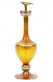 RARE STEUBEN GOLD AURENE PERFU