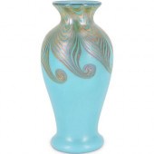 RARE STEUBEN IRIDIZED TURQUOIS