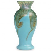 RARE STEUBEN IRIDIZED TURQUOIS