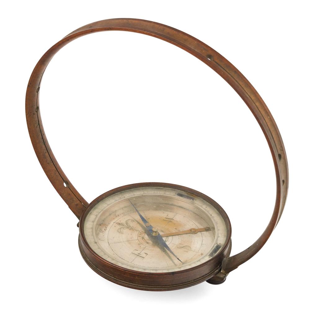 RARE SURVEYOR’S BOW COMPASS FIRST