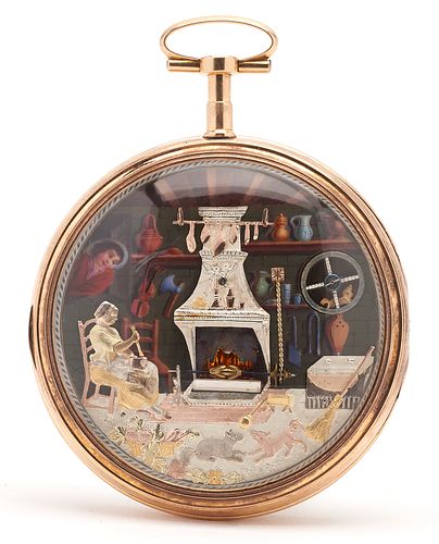 RARE SWISS AUTOMATON POCKET